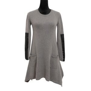 BCBG Merino Wool Blend Dahnya Sweater Dress